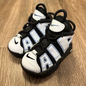 Nike Air DQ6202-001 More Toddler Uptempo "Cobalt Bliss" Size 5C